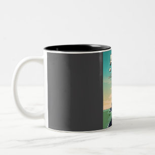 Funny 5 star Acadia National Park Review  Two-Tone Coffee Mug