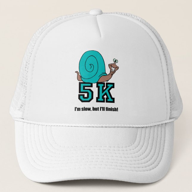 Funny 5K Trucker Hat (Front)