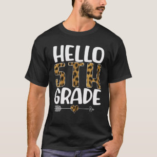 Funny 5Th Grade Squad - Hello Fifth Grade Back To T-Shirt