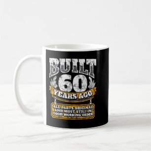 Funny 60th Birthday B-Day Gift Saying Age 60 Year  Coffee Mug