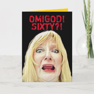 Funny 60th Birthday Better Than Being Dead Card