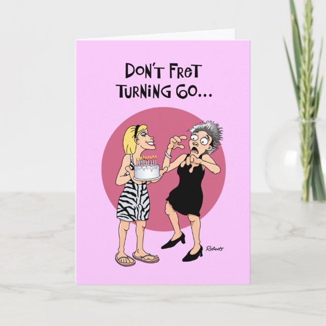 Funny 60th Birthday Card (Front)