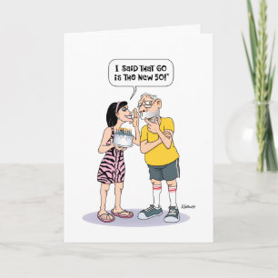 Funny 60th Birthday Card