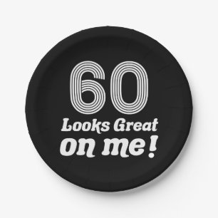 Funny 60th Birthday For Her Paper Plate