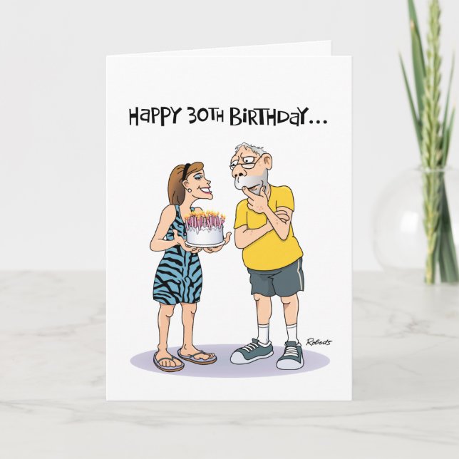 Funny 60th Birthday for him Card (Front)