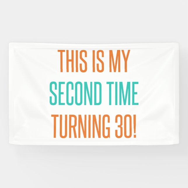 Funny 60th Birthday For Women Banner (Horizontal)