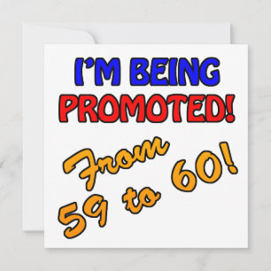 Funny 60th Birthday Gag Gifts Card