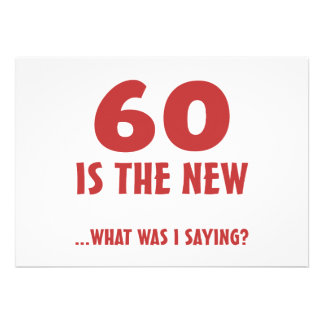 Funny 60th Birthday Invitations, 1,000 Funny 60th Birthday Invites ...