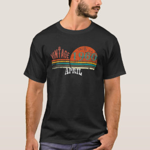 Funny 60Th Birthday Gifts April 1960 60Years Old T-Shirt