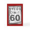 Funny 60th Birthday Speed Limit Card