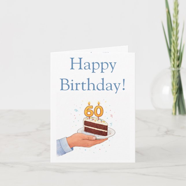 Funny 60th card (Front)