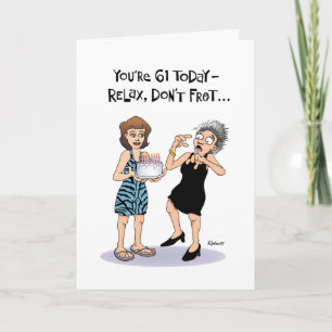 Funny 61st Birthday Card