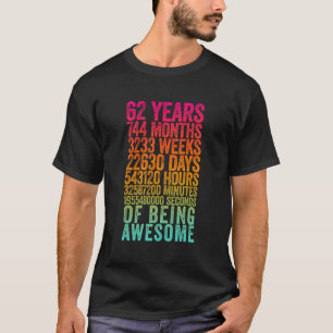 Funny 62Nd Birthday Shirt Old Metre Funny 62 Year