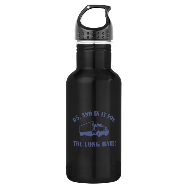 Funny 65th Birthday 532 Ml Water Bottle (Front)