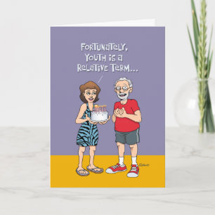 Funny 65th Birthday Card
