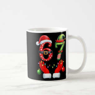 Funny 67 Christmas 6 7 Meme Pajamas Holiday Gen Al Coffee Mug