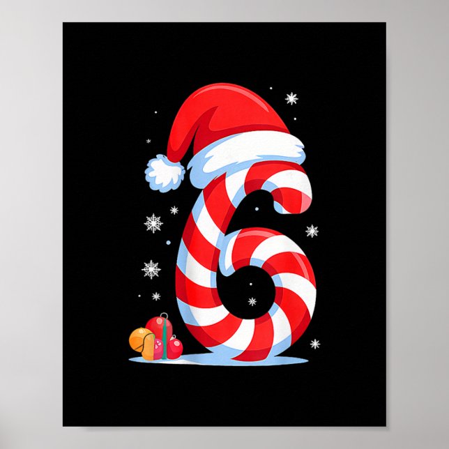 Funny 67 Christmas 6 7 Six Seven Meme 6 7 Matching Poster (Front)