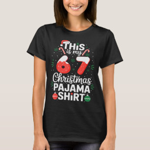 Funny 67 Christmas Pajamas Shirt Six Seven Meme Br