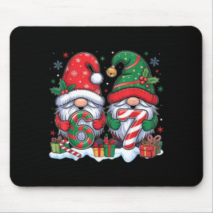 Funny 67 Christmas Pajamas Six Seven Meme 67 Gnome Mouse Mat