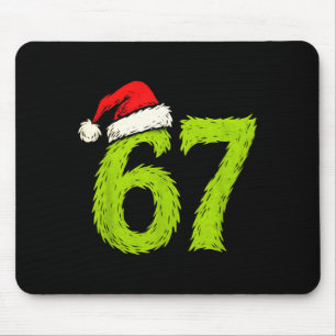 Funny 67 Christmas Six Seven Meme 6 7 Teens Boys G Mouse Mat