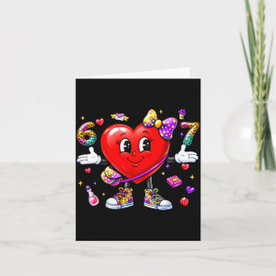 Funny 67 Heart Valentines Day Six Seven Meme 6 7 W Card