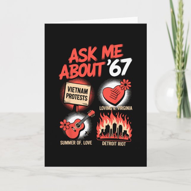 Funny 67 History Teacher Teacher 6 7 Funny Overuse Card (Front)