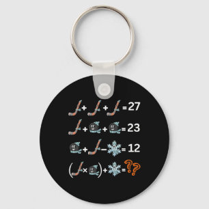 Funny 67 Hockey Drip Meme Number Math Teacher  Key Ring