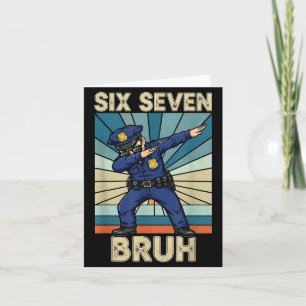 Funny 67 Meme 6 7 Six Seven Liceman Lice Officer R Card