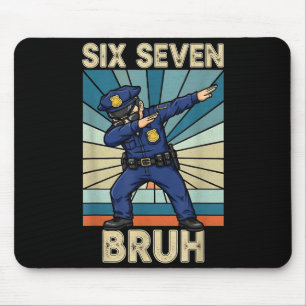 Funny 67 Meme 6 7 Six Seven Liceman Lice Officer R Mouse Mat