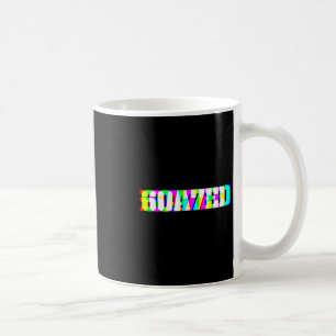 Funny 67 Meme 6oa7ed Glitch Art Retro Slang Goated Coffee Mug