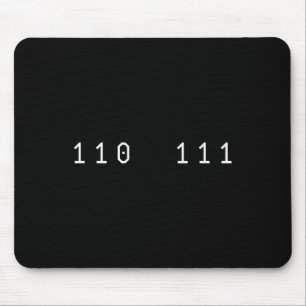 Funny 67 Meme Binary Code Computer Science Nerd Sl Mouse Mat