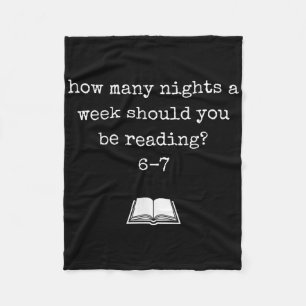 Funny 67 Meme Book Lover & Reading Humor Bookworms Fleece Blanket