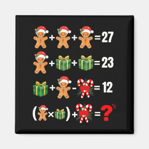 Funny 67 Meme Candy Merry Santa Math Teacher Chris Magnet