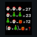 Funny 67 Meme Christmas Math Teacher Santa Six Sev Poster<br><div class="desc">Funny 67 Meme Christmas Math Teacher Santa Six Seven Puzzle</div>