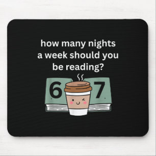 Funny 67 Meme English Teacher Reading Book Lover H Mouse Mat