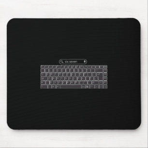 Funny 67 Meme Keyboard Buttons  Mouse Mat