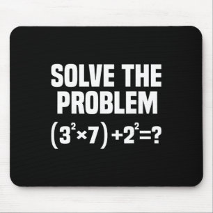Funny 67 Meme Math Six Seven Teacher Brainrot Joke Mouse Mat