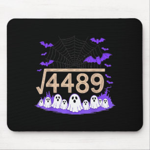 Funny 67 Meme Math Teacher 6 7 Halloween Square Ro Mouse Mat
