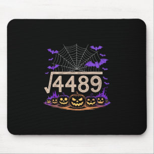Funny 67 Meme Math Teacher 6 7 Halloween Square Ro Mouse Mat