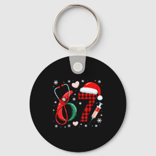 Funny 67 Meme Nurse Six Seven Nursing Festive Chri Key Ring