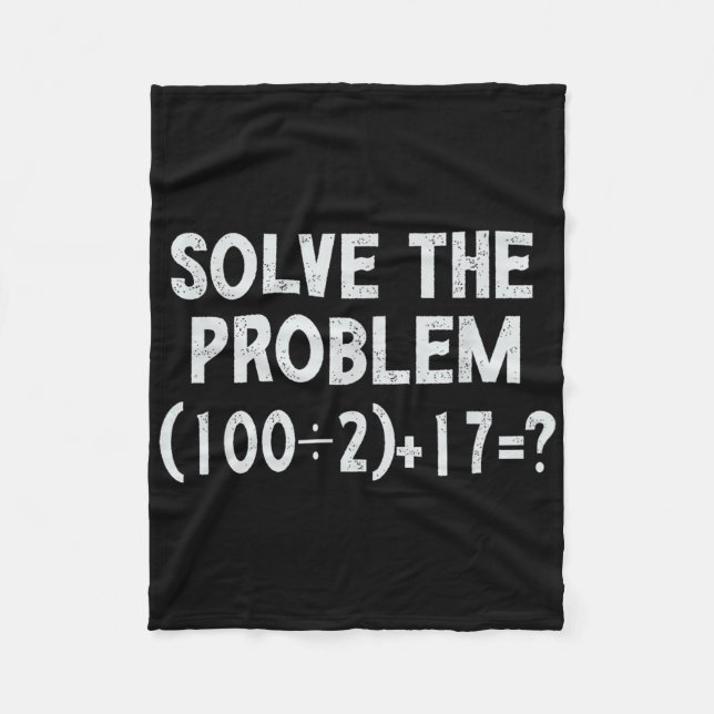 Funny 67 Meme Pemdas Elementary Math Teacher Brain Fleece Blanket (Front)