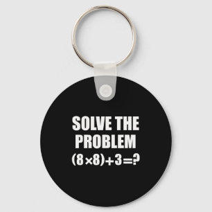 Funny 67 Meme Pemdas Elementary Math Teacher Brain Key Ring