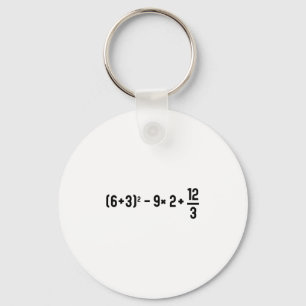 Funny 67 Meme Pemdas Elementary Math Teacher Brain Key Ring
