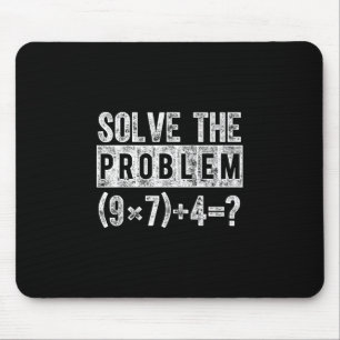 Funny 67 Meme Pemdas Elementary Math Teacher Brain Mouse Mat