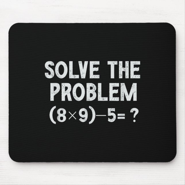 Funny 67 Meme Pemdas Elementary Math Teacher Brain Mouse Mat (Front)
