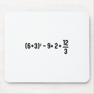 Funny 67 Meme Pemdas Elementary Math Teacher Brain Mouse Mat