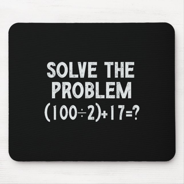 Funny 67 Meme Pemdas Elementary Math Teacher Brain Mouse Mat (Front)