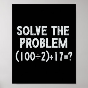 Funny 67 Meme Pemdas Elementary Math Teacher Brain Poster