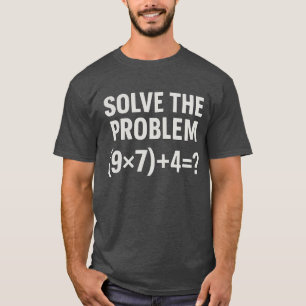Funny 67 Meme PEMDAS Elementary Math Teacher Brain T-Shirt