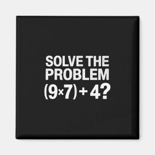 Funny 67 Meme Pemdas Math Teacher Brainrot Element Magnet